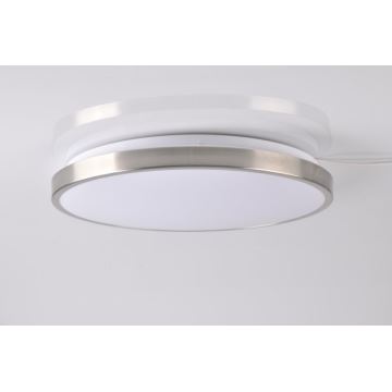 Светодиодный потолочный светильник KERN LED/24W/230V никель