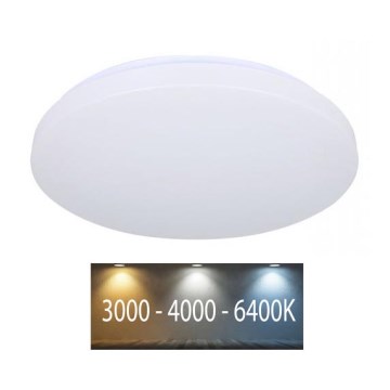 Светодиодный потолочный светильник LED/18W/230V 31 см 3000K/4000K/6400K молочный