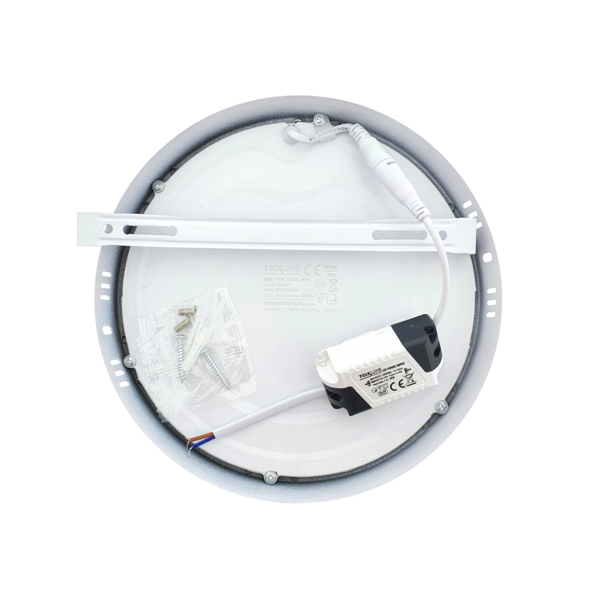 Светодиодный потолочный светильник LED/18W/230V 4200K