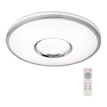 Светодиодный потолочный светильник с регулированием яркости LEON LED/24W/230V + дистанционное управление