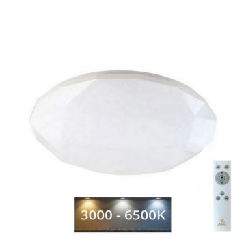 Светодиодный потолочный светильник с регулированием яркости STAR LED/36W/230V 3000-6500K + дистанционное управление