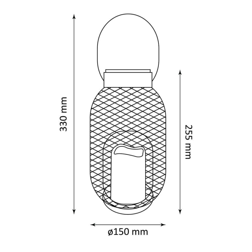 Светодиодный светильник на солнечной батарее BARI LED/1,2V IP44