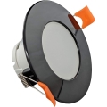 Светодиодный встроенный светильник для ванной комнаты BONO LED/5W/230V 3000K IP65 черный