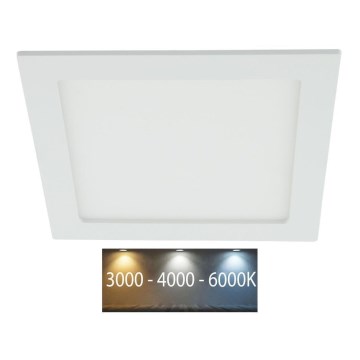 Светодиодный встроенный светильник для ванной комнаты LED/18W/230V 3000/4000/6000K IP44