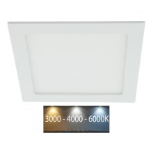Светодиодный встроенный светильник для ванной комнаты LED/24W/230V 3000/4000/6000K IP44