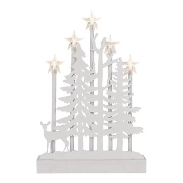Светодиодное рождественское украшение LED/2xAA теплый белый