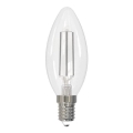 Світлодіодна лампочка BÍLÝ FILAMENT C35 E14/4,5W/230V 4000K