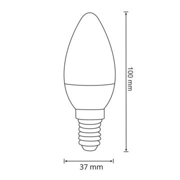 Світлодіодна лампочка E14/6,3W/230V