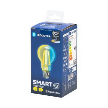 Світлодіодна лампочка FILAMENT A60 E27/6W/230V 2700-6500K - Aigostar