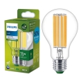 Світлодіодна лампочка FILAMENT Philips A70 E27/5,2W/230V 4000K