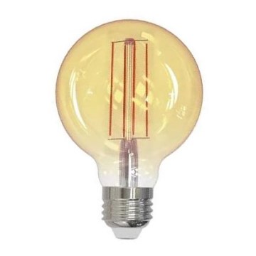 Світлодіодна лампочка FILAMENT SLIM VINTAGE G80 E27/4,5W/230V 1800K