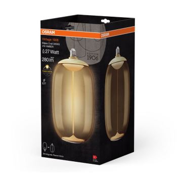 Світлодіодна лампочка VINTAGE FILAMENT E27/4W/230V 2700K - Osram