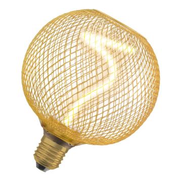 Світлодіодна лампочка з регулюванням яскравості DECOR FILAMENT G125 E27/3,5W/230V 1800K золотий - Osram