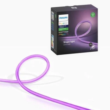 Світлодіодна RGBW стрічка з регулюванням яскравості Philips Hue OUTDOOR STRIP LED/20,5W 2м IP67