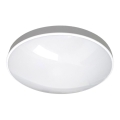 Світлодіодний стельовий світильник для ванної кімнати CIRCLE LED/18W/230V 4000K діаметр 30 см IP44 білий