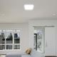 Світлодіодний стельовий світильник для ванної кімнати LED/18W/230V 3000K IP44 білий