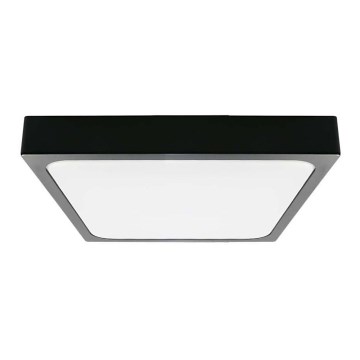 Світлодіодний стельовий світильник для ванної кімнати LED/18W/230V 6500K IP44 чорний