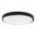 Світлодіодний стельовий світильник для ванної кімнати LED/30W/230V 3000K IP44 чорний