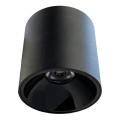 Світлодіодний точковий світильник LED/16W/230V 4000K діаметр 10 см чорний