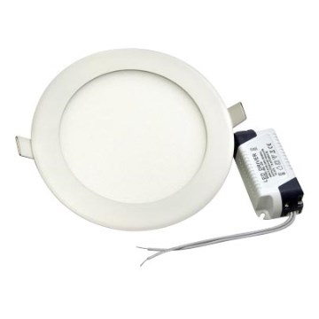 Світлодіодний вбудований світильник RIKI-V LED/12W/230V діаметр 175 мм IP40