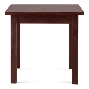 Складной обеденный стол SALUTO 76x110 см бук/коричневый
