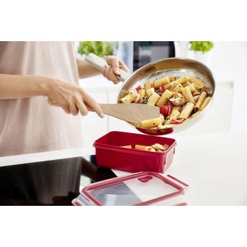 Tefal - Харчовий контейнер 1 л MASTER SEAL MICRO червоний