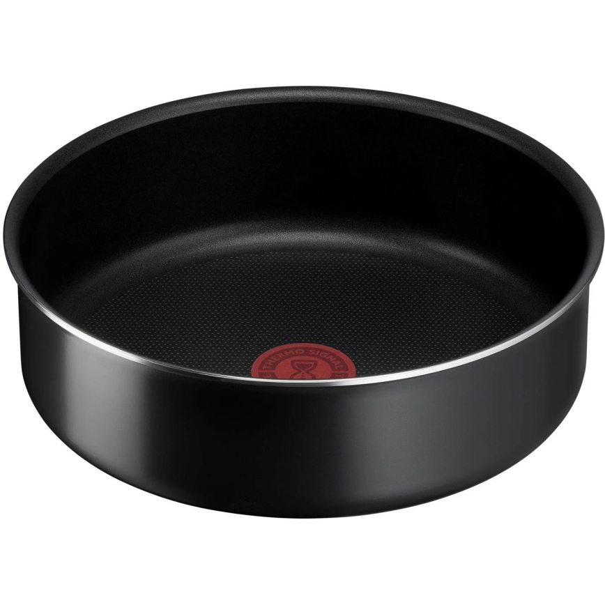 Tefal - Набор посуды 10 шт. INGENIO EASY COOK & CLEAN BLACK