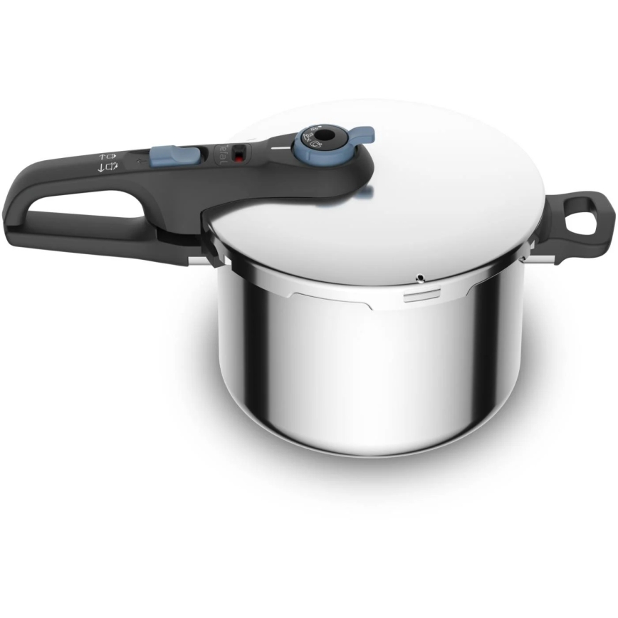 Tefal - Набор скороварок 4/6 л SECURE TRENDY нержавеющая сталь