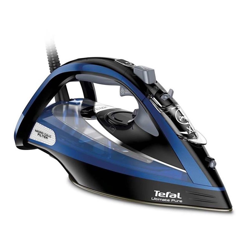 Tefal - Парова праска ULTIMATE PURE 3200W/230V синій