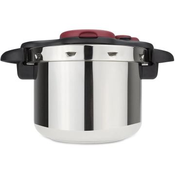 Tefal - Скороварка 6 л CLIPSO MINUT EASY нержавеющая сталь