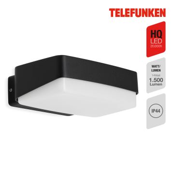 Telefunken 312205TF - Вуличний світлодіодний настінний світильник LED/14W/230V IP44