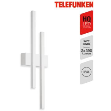 Telefunken 313206TF - Уличный светодиодный настенный светильник 2xLED/8W/230V IP44