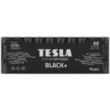 Tesla Batteries - 10 шт. Лужна батарейка AA BLACK+ 1,5V 2800 mAh