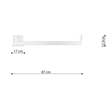 Thoro TH.252 - Стельовий LED світильник RIO LED/50W/230V CRI90 3000K діаметр 78 см золотий