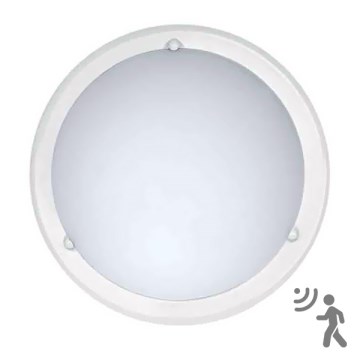 Top Light 5502/30/B/MWS - Стельовий світильник з датчиком 1xE27/60W/230V