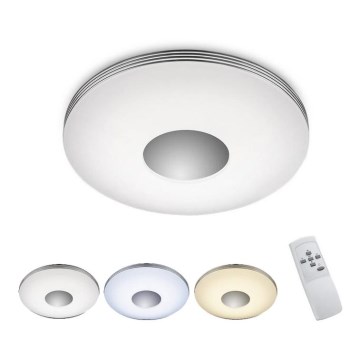 Trio - Светодиодный диммируемый потолочный светильник CASTOR LED/25W/230V + ДУ