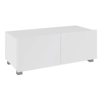 TV столик PAVO 37x100 см глянцевий білий