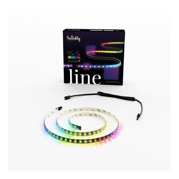 Twinkly - LED RGB Подовжуюча стрічка з регулюванням яскравості LINE 100xLED 1,5 м Wi-Fi