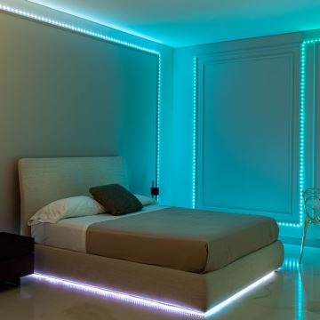 Twinkly - LED RGB Вулична стрічка з регулюванням яскравості DOTS 400xLED 20 м IP44 Wi-Fi