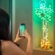 Twinkly - LED RGB з регулюванням яскравості різдвяна гірлянда CANDIES 100xLED 8 м USB Wi-Fi