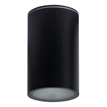 Точковий світильник для ванної кімнати AQILO 1xE27/20W/230V IP65 чорний