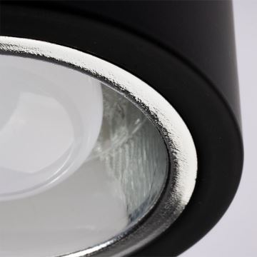 Точковий світильник JUPITER 1xE27/20W/230V діаметр 9,8 см чорний