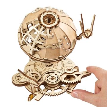 Ugears - Деревянная механическая 3D-головоломка Глобус