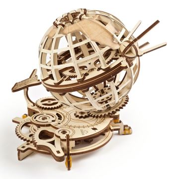 Ugears - Деревянная механическая 3D-головоломка Глобус