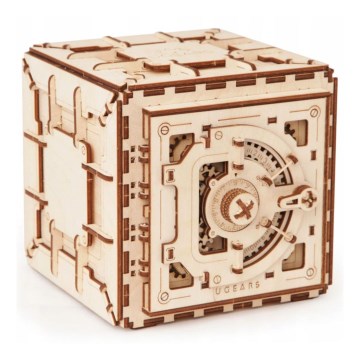 Ugears - Деревянная механическая 3D-головоломка Сейф