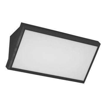 Уличный светодиодный настенный светильник LED/20W/230V 4000K IP65 черный