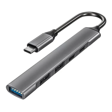 USB-C хаб 5в1 Power Delivery 100W