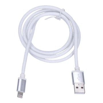 USB-кабель 2.0 A разъем - разъем Lightning 1 м