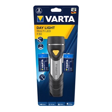 Varta 17612101421 - Светодиодный фонарь DAY LIGHT LED/2xD