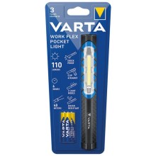 Varta 17647101421 - Светодиодный фонарь WORK FLEX POCKET LIGHT LED/3xAAA IPX4